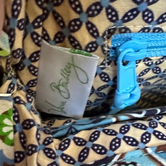 Vera Bradley Alice Kiss-lock Handbag with Matching Zipper Wallet - Picture 5 of 14